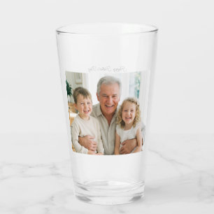 Copo De Pint Melhor Avô de Todos Dia dos Pais Foto em Vidro