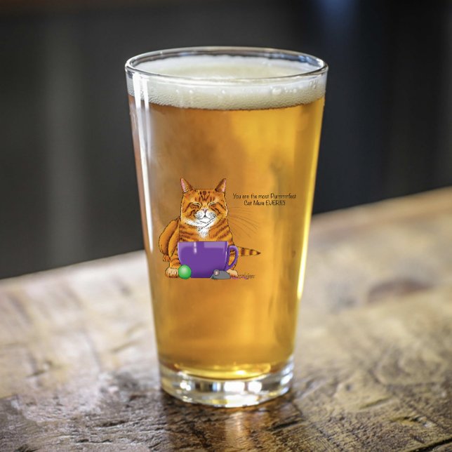 Copo De Pint Melhor Dia de as mães de Mãe (Criador carregado)