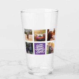 Copo De Pint Melhor Mãe Nunca Personalizada Colagem de Fotos Ro