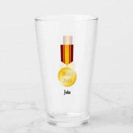Copo De Pint Melhor Medalha Broche do Pai Dia dos Pais