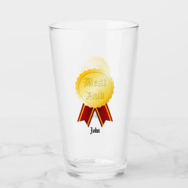 Copo De Pint Melhor Medalha de Fita para Papai Dia dos Pais