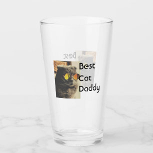 Copo De Pint Melhor modelo de presente com nome para pai e mãe