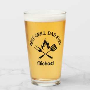 Copo De Pint melhor pai de grelha, churrasco personalizado