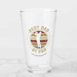 Copo De Pint Melhor Pai Golfista Personalizado