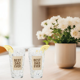 Copo De Pint Melhor Pai ☕ Nunca | Presente significante para os