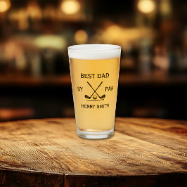 Copo De Pint Melhor Pai pela Par Golfe Dia dos Pais Presente do