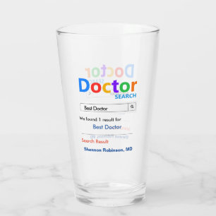Copo De Pint Melhor Presente Do Médico Personalizado Engraçado