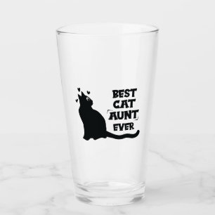 Copo De Pint Melhor Tia De Gato De Sempre