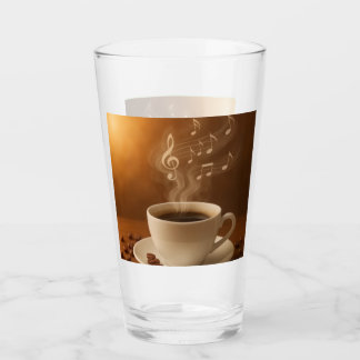 Copo De Pint "Melodies in Steam: Musical Coffee Cup Art Mug"