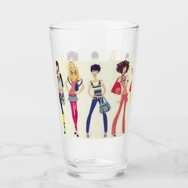 COPO DE PINT **MENINAS SE DIVERTINDO** TUMBLER (Frente)