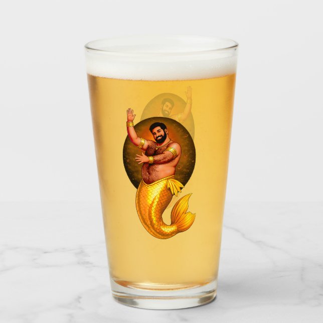 Copo De Pint Merbear Lagoon - Rashid Al-Bahr (Frente (Preenchido))