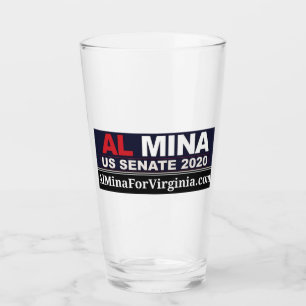 Copo De Pint Merchandise do Senado Al Mina dos EUA