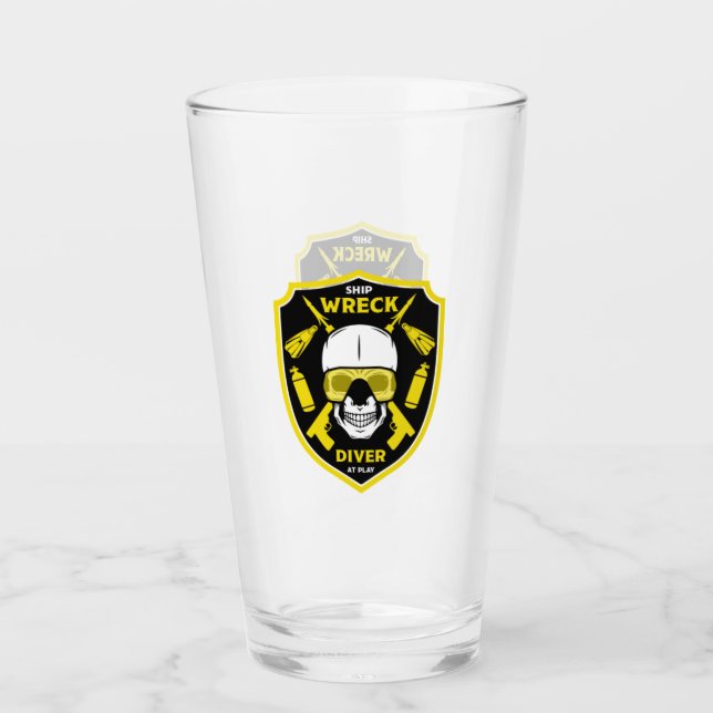Copo De Pint mergulhadores (Frente)