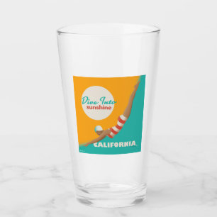 Copo De Pint Mergulhe No Sol   Califórnia