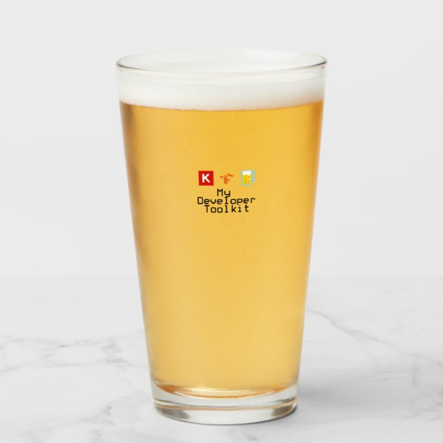 Copo De Pint Meu kit de desenvolvedores AI (Frente (Preenchido))