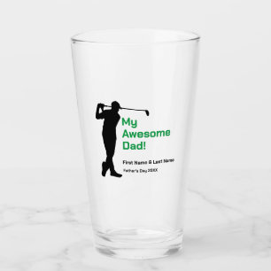 Copo De Pint "Meu Pai Incrível" - Tumbler de vidro Dia de os pa
