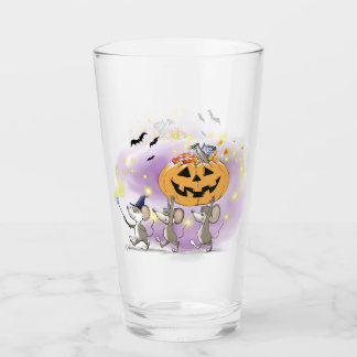 Copo De Pint Mic, Mac & Moe's Happy Halloween Glass Cup