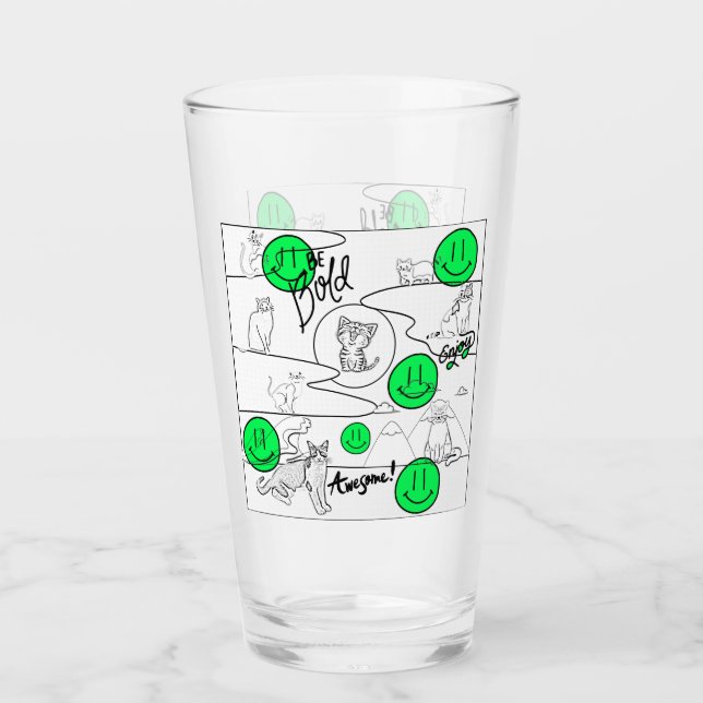 Copo De Pint Mikitiez meow feira de gatos de verão (Frente)