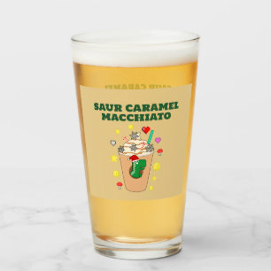 Copo De Pint Mikitiez Trex dinossaur icedcafé caramelo xmas