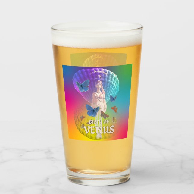 Copo De Pint Mikitiez venus oceano borteriza amor olympus (Traseira (Preenchido))