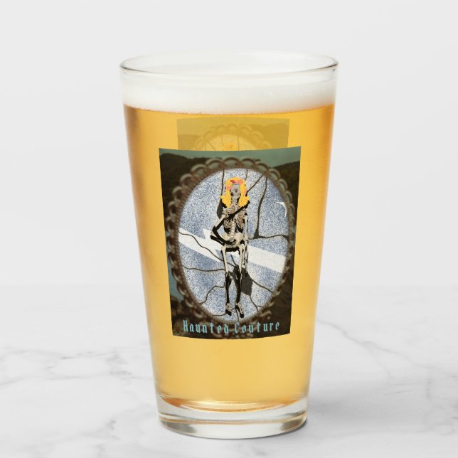 Copo De Pint Mikitiez vintage halloween spookvibes (Frente (Preenchido))