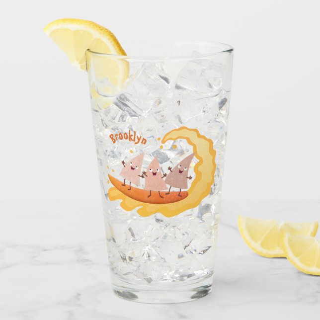 Copo De Pint Milhas de nachos, batatas fritas, canecas, surf (Gelo frontal)