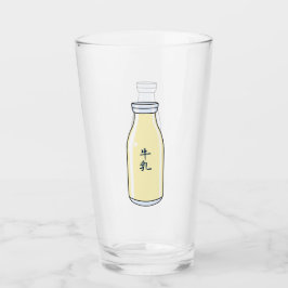 Copo De Pint Milk bottle with Japanese Kanji