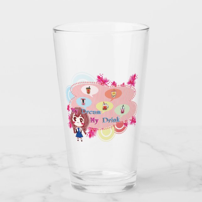Copo De Pint Minha Bebida Louças (Frente)