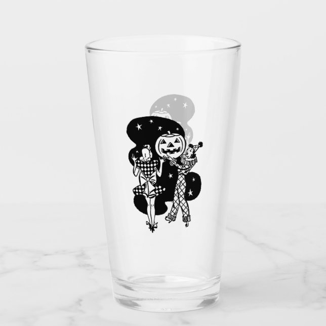 Copo De Pint Minhas Senhoras Retro com Abóbora (Frente)