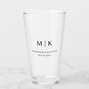 Copo De Pint Mínimo e Chic Casamento