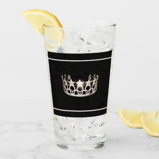 Copo De Pint Miss USA Silver Crown Glass (Gelo frontal)