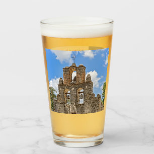 Copo De Pint Mission Espada, San Antonio, Texas, Beer Glass