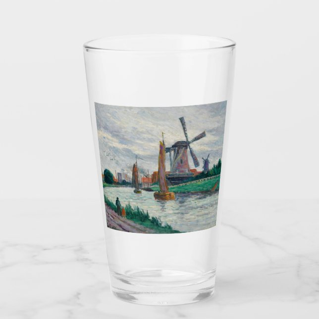 Copo De Pint Moinhos de vento na Holanda (Países Baixos) (Frente)
