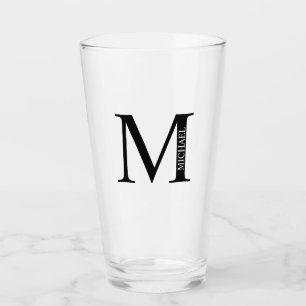 Copo De Pint Monograma e Nome Personalizados