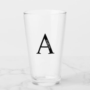 Copo De Pint Monograma e Nome Personalizados