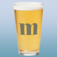 Monograma Inicial Beer Verde Sage