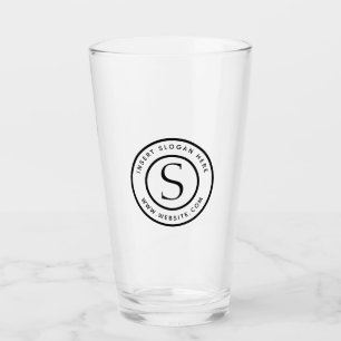 Copo De Pint Monograma relativo à promoção feito sob encomen