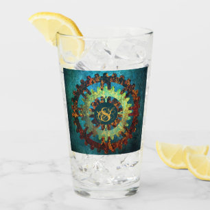 Copo De Pint Monograma Verdigris Rusty Verdigris