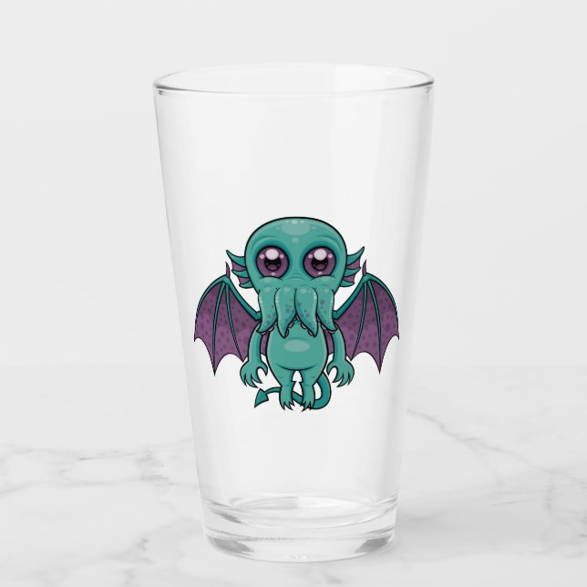 Copo De Pint Monstro de Cthulhu, Bebê Cento (Frente)