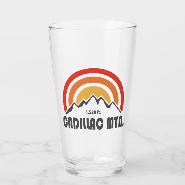 Copo De Pint Montanha cadillac (Frente)