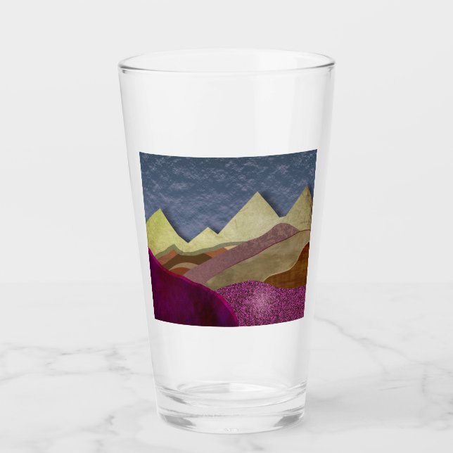 Copo De Pint Montanhas Mulberry (Frente)