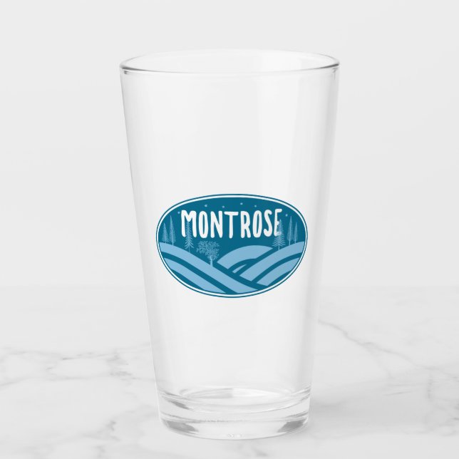 Copo De Pint Montrose Colorado ao ar (Frente)