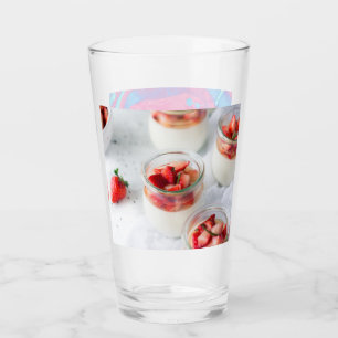 Copo De Pint morango e creme