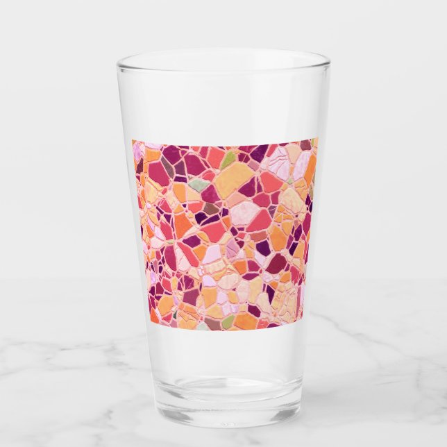 Copo De Pint mosaico B quebrado (Frente)