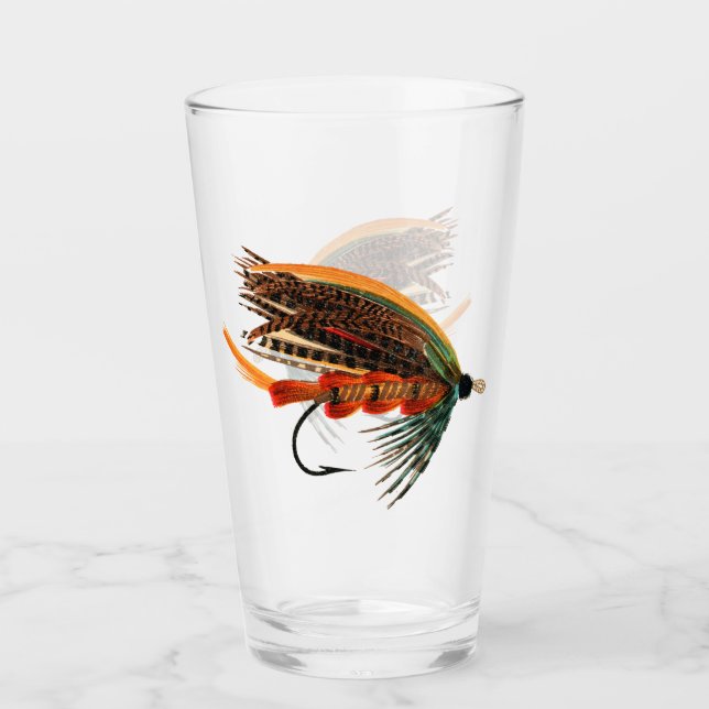 Copo De Pint Moscas de Pesca - Zebraska Dilium (Frente)