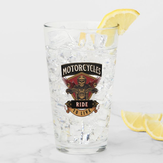 Copo De Pint Motociclos De Carro, Viagem Ao Vivo (Gelo traseiro)