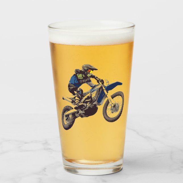 Copo De Pint Motocross (Frente (Preenchido))