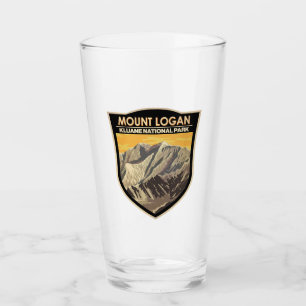 Copo De Pint Mount Logan Canada Viagem Art Vintage