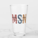 Copo De Pint MSN Master of Science in Nursing Graduation<br><div class="desc">MSN Master of Science in Nursing Graduation | Presentes de Graduação NP na Escola de Enfermagem!</div>