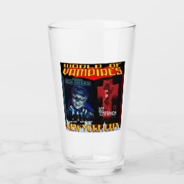 Copo De Pint Mundo de Vampiros NOVA IORQUE Glass